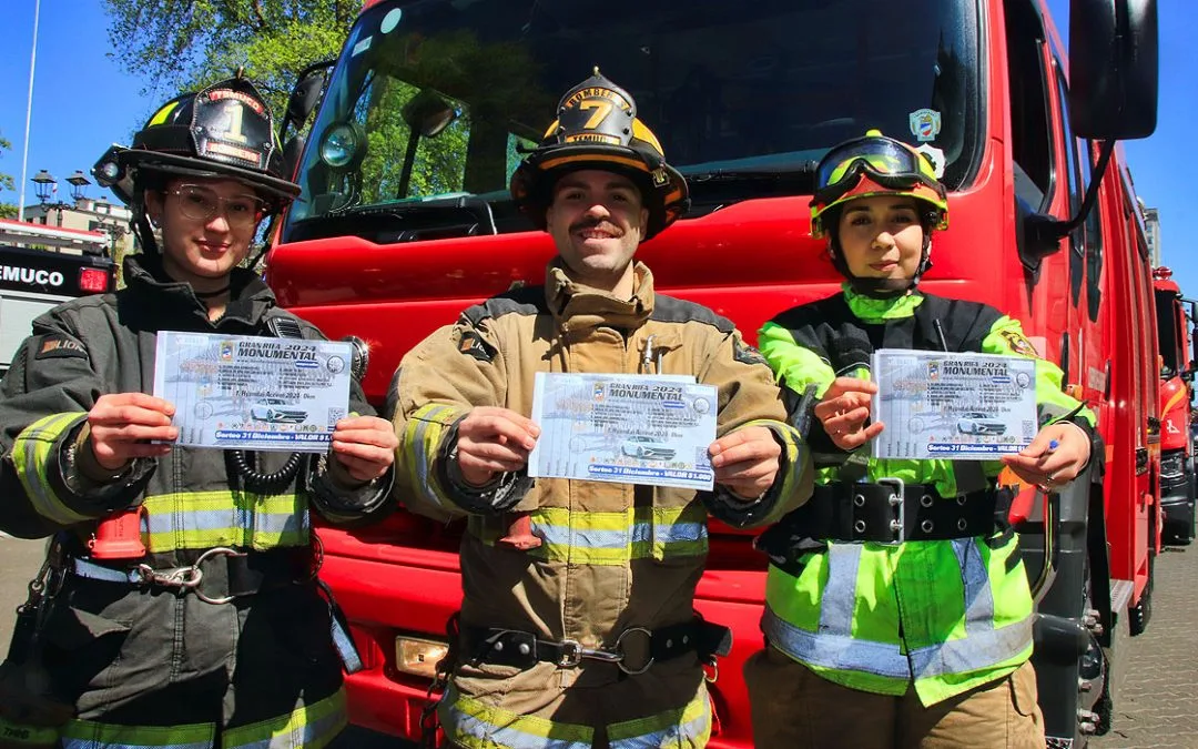 Bomberos de Temuco lanza Rifa Monumental 2026 con una meta de 500 mil números para financiar su operación