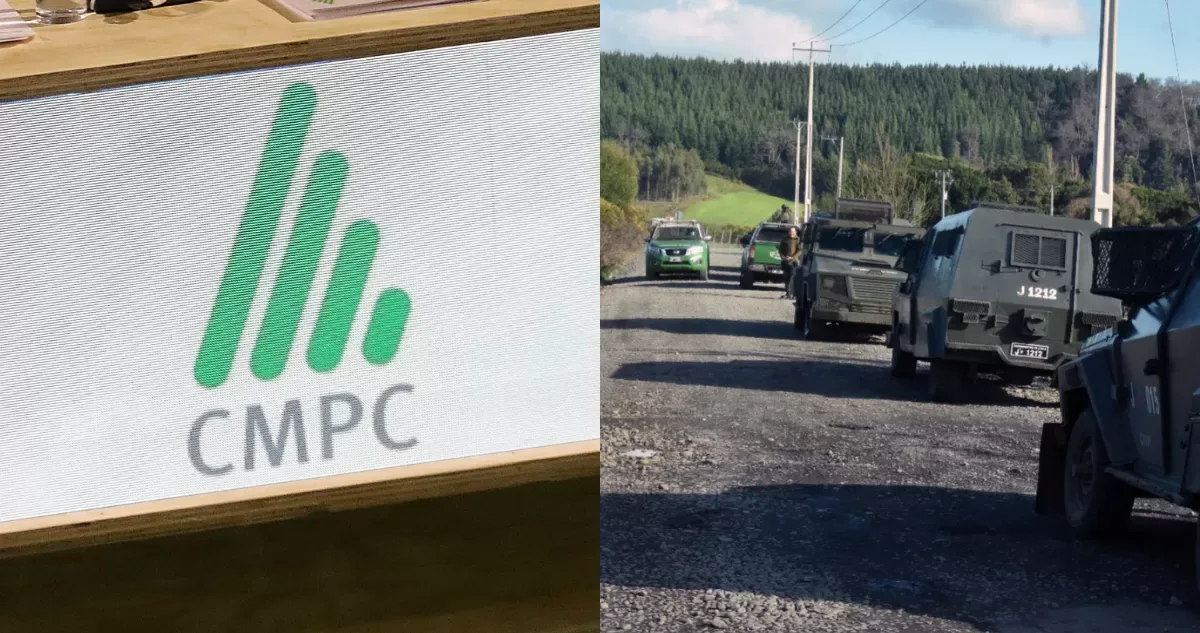 Encerrona armada en Angol: encapuchados intentaron robar camioneta de seguridad de CMPC