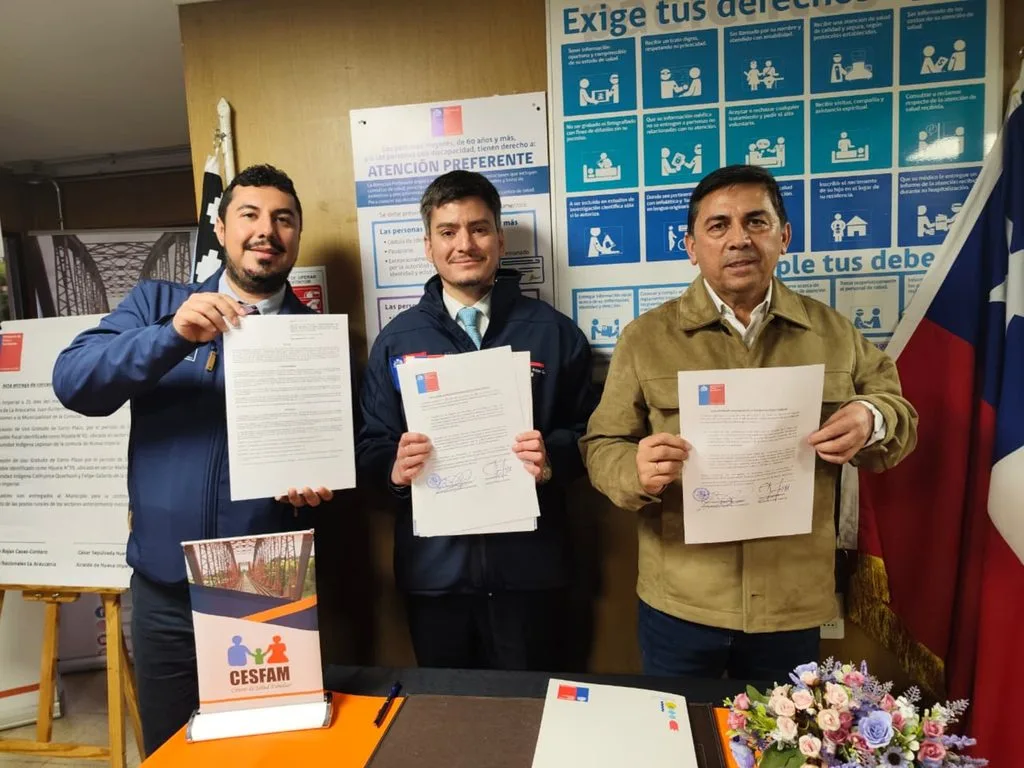 Bienes Nacionales entrega concesiones de dos postas rurales en Nueva Imperial