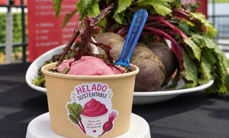 Beta ICE: crean innovador helado con hojas y tallos de betarraga en Chile