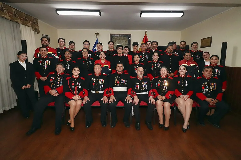 Bomba España de Temuco cumple 118 años con doble acreditación en rescate y emergencias