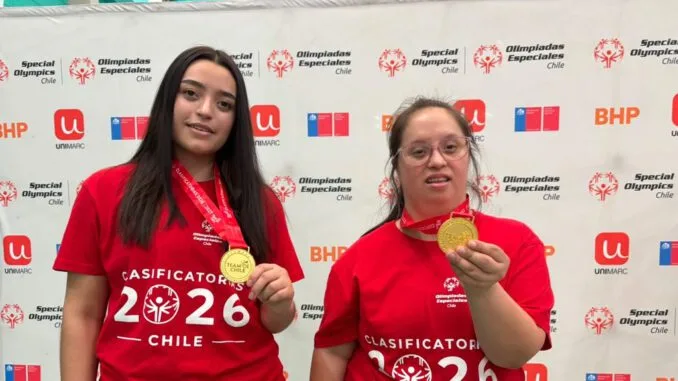 Cuatro deportistas de La Araucanía clasifican a los Juegos Mundiales de Olimpiadas Especiales Santiago 2027