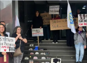 Mesa de Mujeres de oposición protesta en Temuco por rebajas de condena a condenados por delitos sexuales contra menores